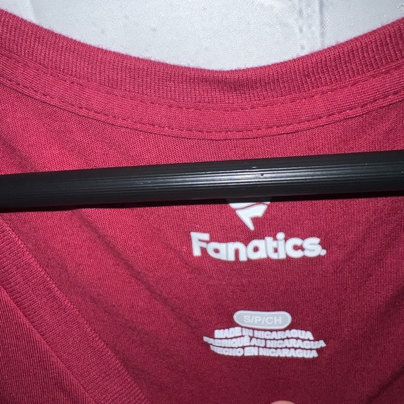 BRAND NWT NBA Fanatics Red & Yellow The Land shirt size S - Picture 6 of 8